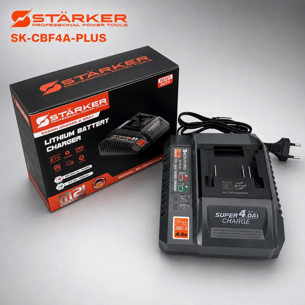 Bộ đế sạc nhanh STARKER SK-CBF4A-PLUS - M21