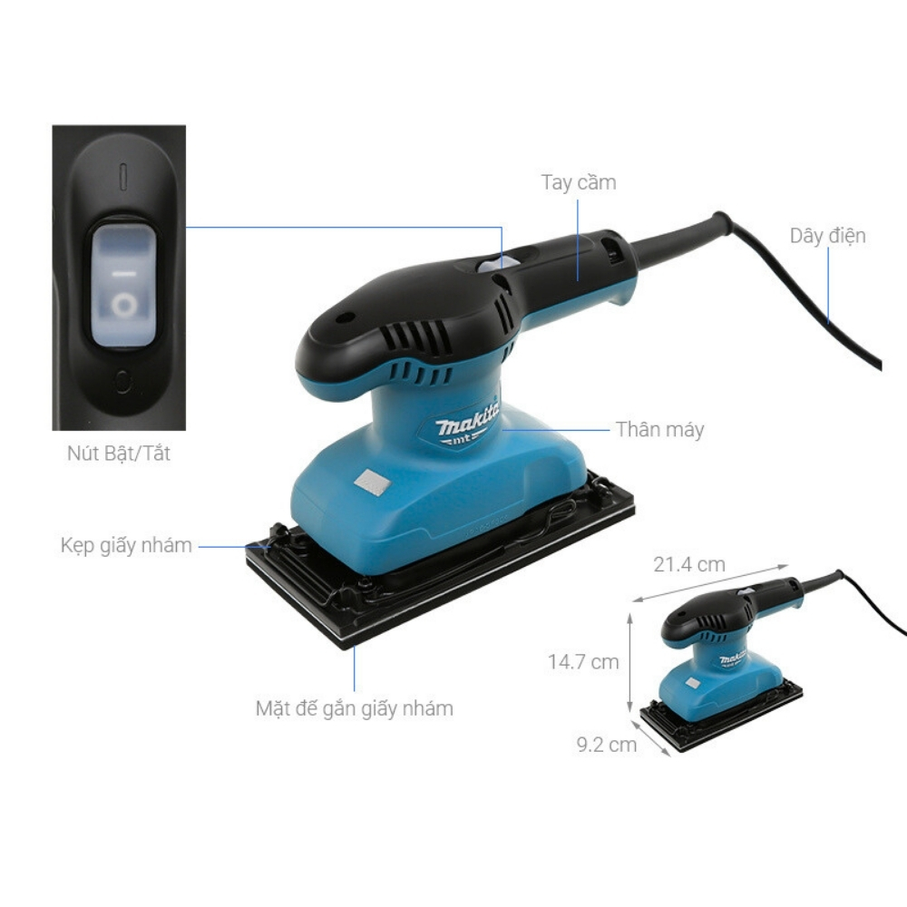 Máy Chà Nhám Rung Makita M9201B (180W)
