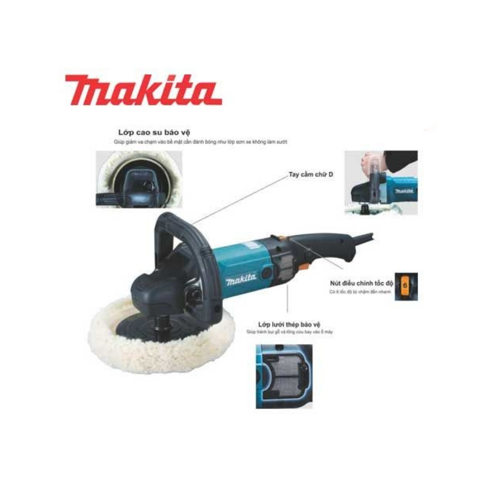 Máy Đánh Bóng MAKITA 9237C (180mm)