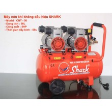 Máy nén khí không dầu SHARK  CNT50 (60L 2x2.5Hp)