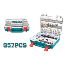 Bộ 357 linh kiện khoan min TOTAL TACSD13571