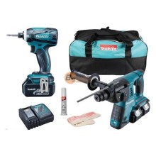 Bộ Sản Phẩm MAKITA DLX2071PM1 (Dhr263+Dtd146)
