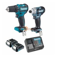 Bộ Sản Phẩm(Df332D+Td111D)(12V Max) MAKITA CLX210SX1
