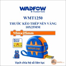 Thước kéo thép nền vàng 10x25mm WADFOW - WMT1250