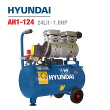 Máy nén khí Hyundai AH1-124 24 Lít (Không dầu)