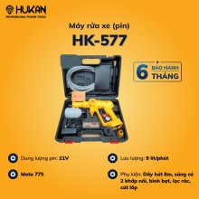 Máy xịt rửa xe dùng Pin HUKAN HK-577