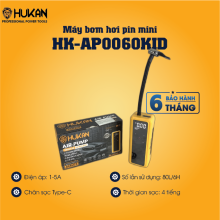 Máy Bơm Hơi Pin Mini HUKAN - HK-AP0060kid