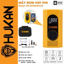 Máy Bơm Hơi Pin Mini HUKAN - HK-AP0080plus