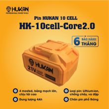 Pin 10Cells HUKAN - HK-10cell-Core2.0