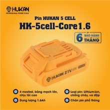 Pin 5Cells HUKAN - HK-5cell-Core1.6