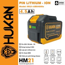 Pin Ion 10Cells - 5C HUKAN - HK21-ABS4500s