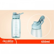 Bình nước bằng nhựa 650mL DECAKILA - KMTT025L