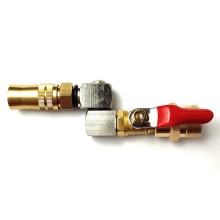 Bộ béc rửa máy lạnh xoay 360 độ (Thau lớn 5cm-Có chỉnh)