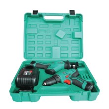 Bộ Combo máy khoan và siết vít dùng Pin DCA ADKIT02EK