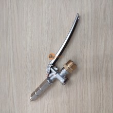 Bộ tay bóp xịt rửa máy lạnh thẳng (Chân 22mm - Inox 6.5cm 2 tầng)
