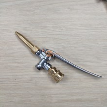 Bộ tay bóp xịt rửa máy lạnh thẳng (Chân nối nhanh - Thau 7cm)