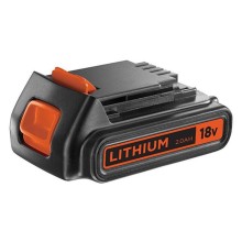 Pin li-ion cho máy khoan 18V 2AH Black & Decker BL2018-KR