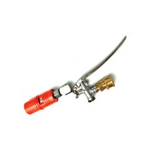 Bộ tay bóp xịt rửa máy lạnh xoay (Chân nối nhanh - Béc loa đỏ mẫu từ 1.2mm đến 2.5mm)