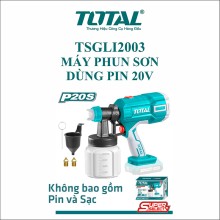 Máy phun sơn dùng pin 20V  TOTAL TSGLI2003