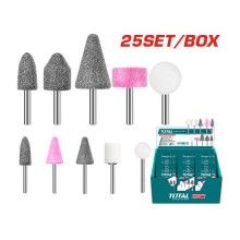 Bộ 10 linh kiện máy mài khuôn và mài khuôn mini TOTAL - TAKB1001