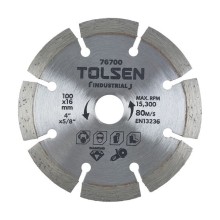 Đĩa Cắt Gạch Khô 100mm Tolsen 76700