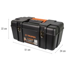 Thùng đồ nghề 20in (51 x 25 x 27cm) Truper 10380 (CHP-20X)