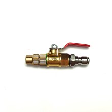 Bộ béc rửa máy lạnh thẳng - nối nhanh 1/4Inch (Cá sấu)