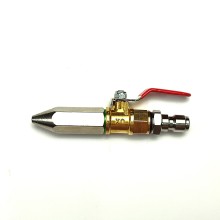 Bộ béc rửa máy lạnh thẳng - nối nhanh 1/4Inch (Inox 5cm)