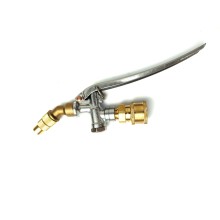 Bộ tay bóp xịt rửa máy lạnh cong (Chân nối nhanh - Béc cá sấu)