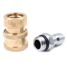 Bộ nối nhanh máy xịt rửa xe (Trong - Trong 13mm)