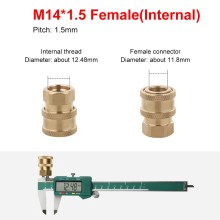Đầu nối nhanh máy rửa xe (Ren trong 13mm - 3/8")
