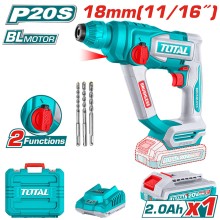 Máy khoan động lực dùng pin Lithium 20V (không kèm pin & sạc) TOTAL - TRHLI201881