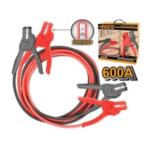 Dây cáp sạc bình có đèn led 600AMP (có đèn LED) INGCO HBTCP6008L