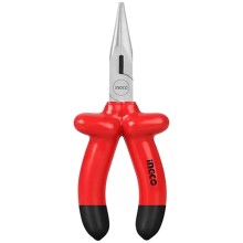 Kìm mũi dài cách điện 8" 200mm INGCO HILNP01200