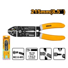 Kìm tuốt dây điện đa năng 8.5" 215mm INGCO HWSP851