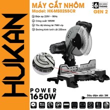 Máy cắt nhôm HUKAN HK-MS0255CR