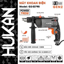 Máy Khoan Điện HUKAN - G2-ID755DN