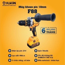 Máy Khoan Pin 13Mm HUKAN - F88
