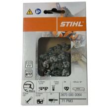 Lưỡi cưa xích Stihl 12" (HT75 mới + MSA120 C-BQ) - 1/4"P - chân 1.1mm (3670-000-0064)