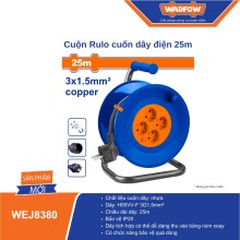 Cuộn Rulo cuốn dây điện 25m WADFOW - WEJ8380