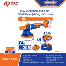 Máy đánh bóng dùng pin 20V WADFOW - WHL2B151
