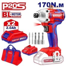 Bộ máy siết vít pin  EMTOP - ECDLIR20221