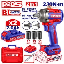 Bộ máy Bulong và siết vít  EMTOP - ECIWL20236