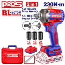 Thân máy Bulong và siết vít  EMTOP - ECIWL20236T