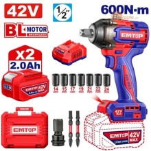 Bộ máy Bulong pin hiệu suất cao  EMTOP - ECIWL42602