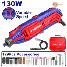 Bộ máy mài khuôn 129 chi tiết EMTOP - EMGK1301