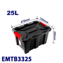 Thùng chứa bằng nhựa 25L EMTOP - EMTB3325