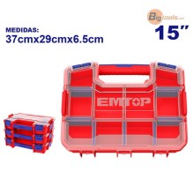 Hộp nhựa nhiều ngăn 15 inch EMTOP - EPBX1511