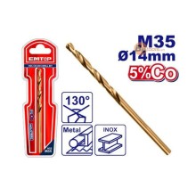 Mũi khoan INOX (HSS-CO M35) EMTOP - ETDB131401