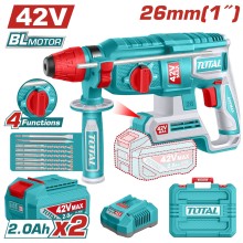 Máy khoan bê tông không chổi than dùng pin 42V - TOTAL - TRHLI422682